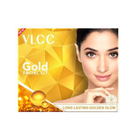 VLCC Gold Facial Kit For Luminous & Radiant Complexion - 60 g