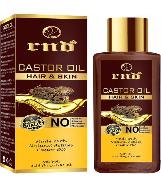 RND Cold Pressed Castor Oil For Hair Growth hair fall cantrol 100 mL