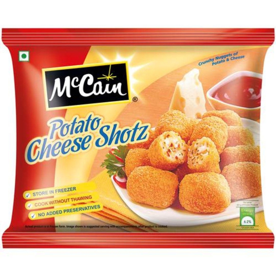 McCain Potato Cheese Shotz, 250 g