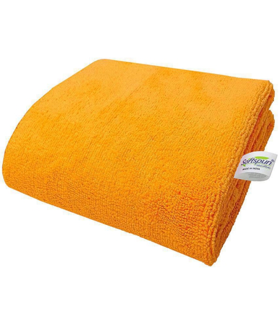 SOFTSPUN Single Gym Towel Orange