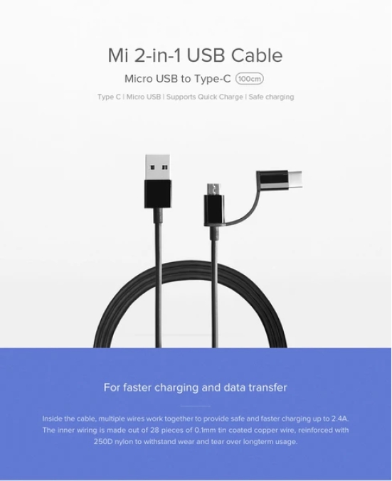 MI 2-1N-1 USB TYPE C CABLE