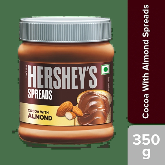 Hersheys Spread - Cocoa With Almond, 350 G