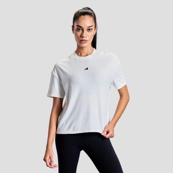 Womens Intense Tee White-L