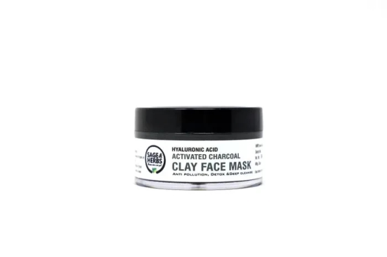 Activated Charcoal Clay Face Mask-50 g