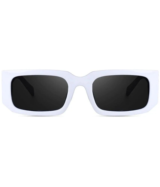 Creature Black Oversized Sunglasses ( Pack of 1 ) - Medium