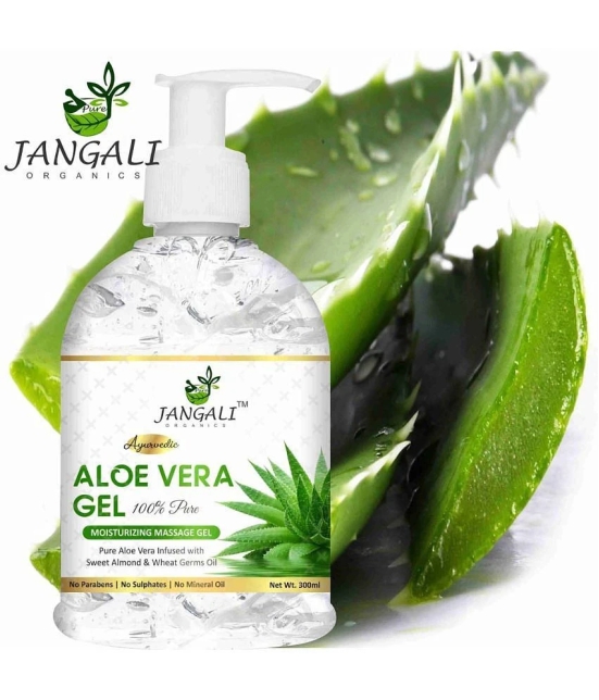 PURE Jangali ORGANICS PURE Aloe Vera Gel - Moisturize Skin & Younger Looking (300 ml)