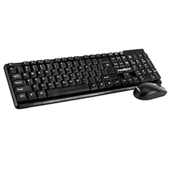 Frontech  FT-1692 USB Multimedia Keyboard with Mouse Combo (Black)