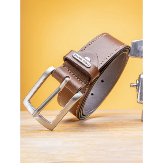 RedTape Men Tan  Leather Belt