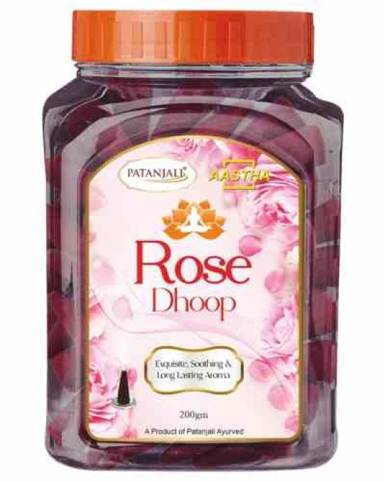 AASTHA ROSE CONE DHOOP - 200 GM