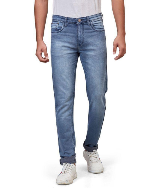 HJ HASASI Blue Regular Fit Jeans - None