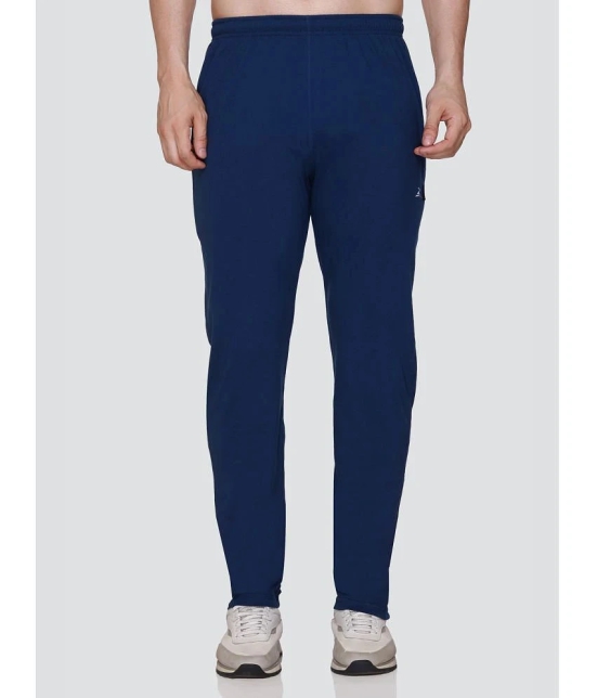 Zeffit Blue Cotton Blend Mens Sports Trackpants ( Pack of 1 ) - None