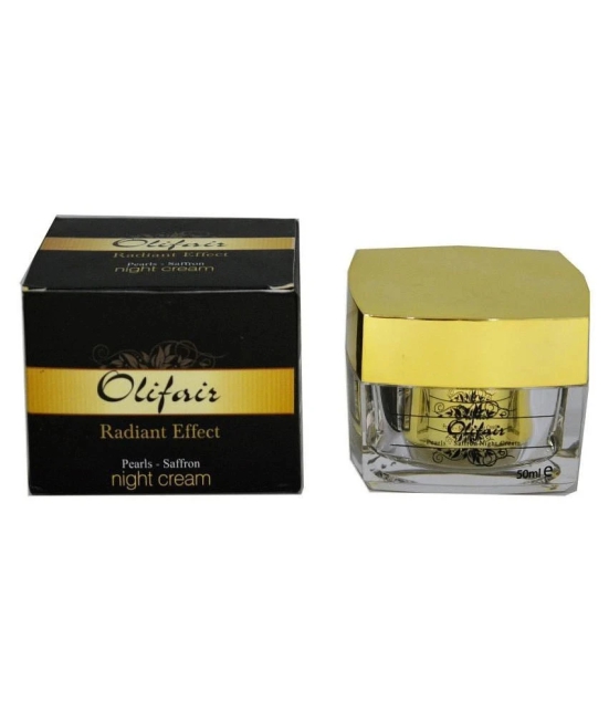 Olifair Pearls  Radiant Effect Pearls Saffron  Night Cream 30 gm