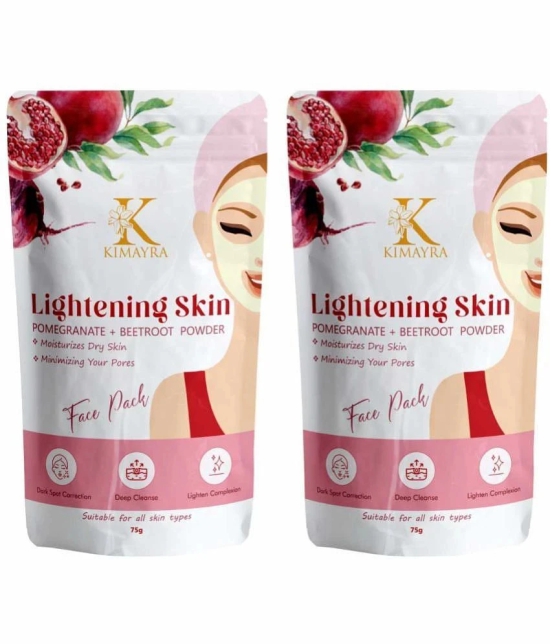 Kimayra - Skin Brightening Face Pack for All Skin Type ( Pack of 2 )