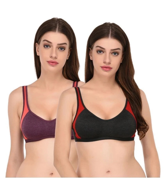 Elina Cotton T-Shirt Bra - Multi Color - 40B