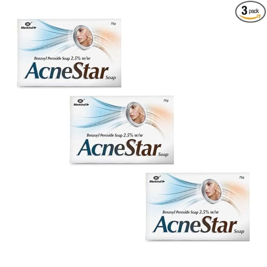 Acnestar Soap (pack of 3)