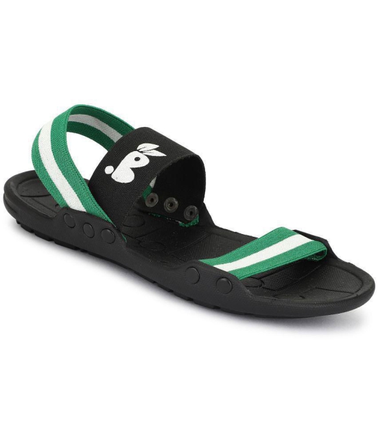 Buxton - Green Mens Floater Sandals - None