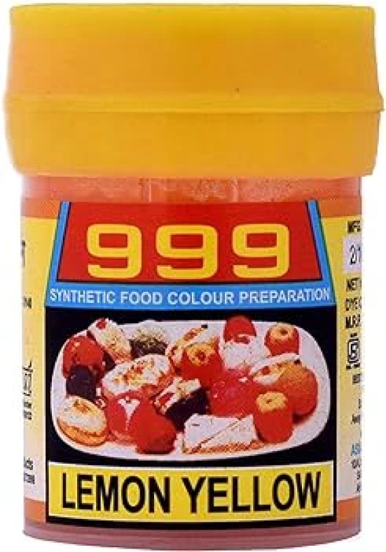 999 Lemon Yellow Food Color