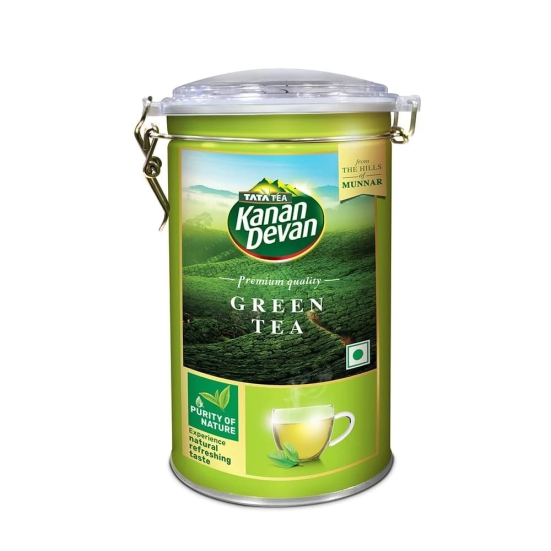 Tata Tea Kanan Devan, Premium Green Tea, From the Hills of Munnar, 100g