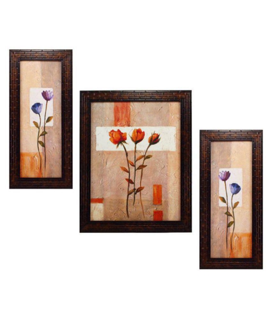 Indianara - Floral Painting With Frame