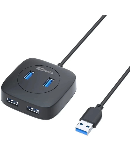 Portronics 4 port USB Hub Mport 4A