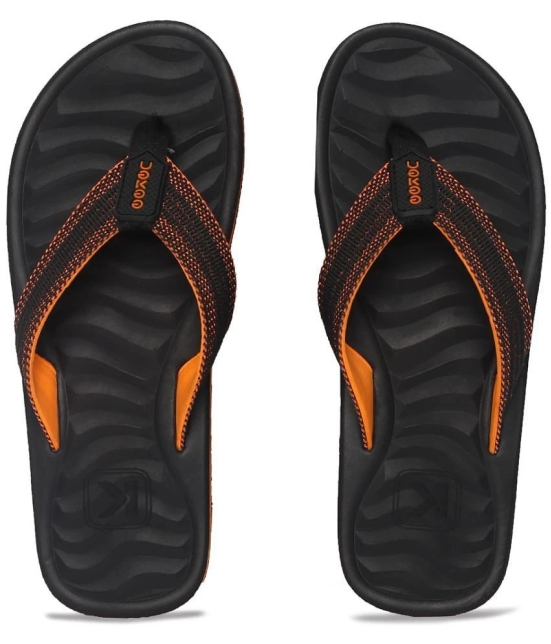 Paragon Black Mens Thong Flip Flop - None