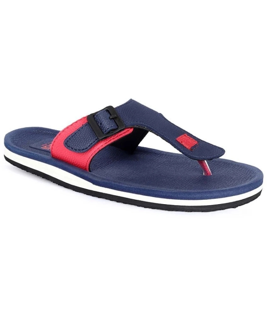 Aadi - Blue Mens Thong Flip Flop - None