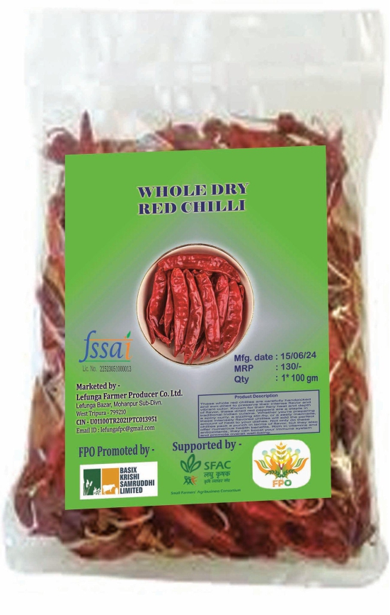 Whole Dry Red chilli