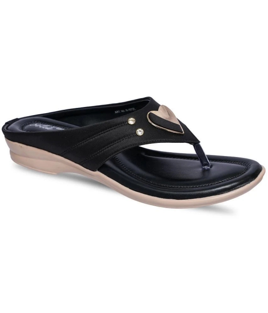 Paragon Black Floater Sandals - None