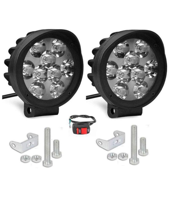 Leavess - Fog Light For All Bike Make ( Pack of 2 )