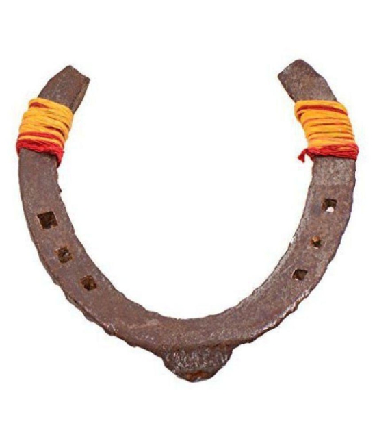 original kale ghod ki naal/ black horse shoe for good luck and restricts bad/evil energy(set of 1)