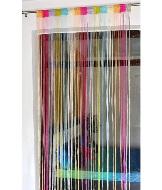 ENTICE Single Door Beaded String Curtain - Multi Color