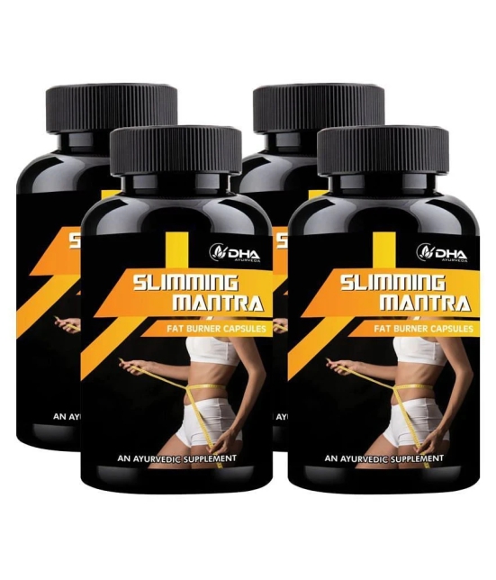 DHA Ayurveda Slimming Mantra- Herbal Fat Cutter Capsule 120 no.s Pack Of 4