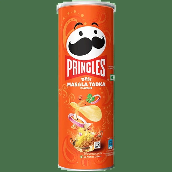 Pringles Indian Pringles Desi Masala Tadka, 107 Gm