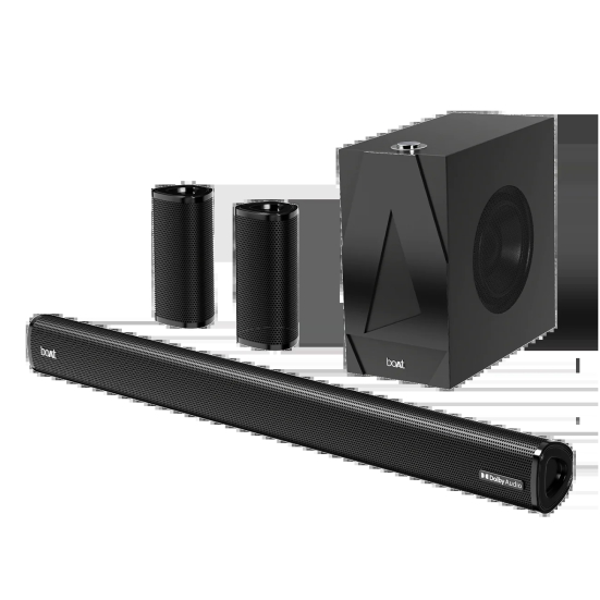 boAt Aavante Bar 3100D | 5.1 Channel Soundbar with 250W Home Theatre Experience, Entertainment EQ modes, Bluetooth 5.0