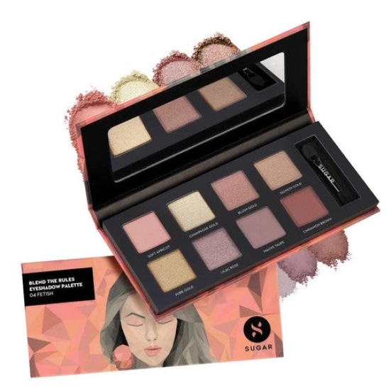 Blend The Rules Eyeshadow Palette - 04 Fetish (Subtle Nudes)