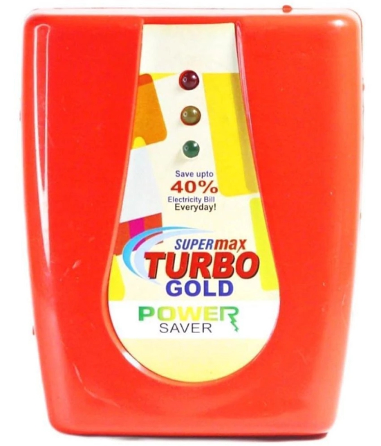 Turbo Maxx Power Saver Gold Electricity Saving Device Save Upto 40% of Electric Bill Saver Made in India Home Super Maxx Turbo Energy Reduce Gadget