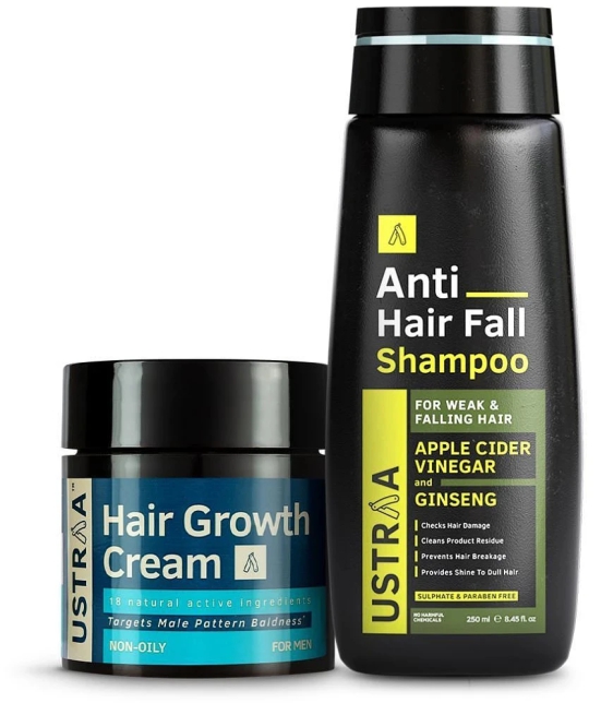 Ustraa Anti Hairfall Shampoo & Hair Growth Cream