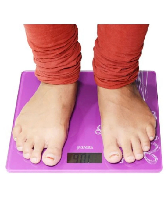 Venus Health Body Digital Weighing Scale EPS-2001 Purple