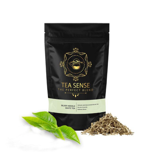 TEA SENSE Silver Needle White Tea-50g (25 Cups+)