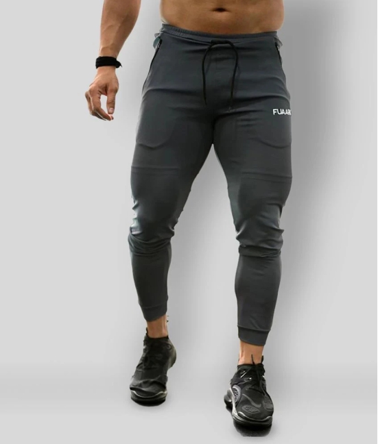 Fuaark - Dark Grey Polyester Mens Sports Joggers ( Pack of 1 ) - M