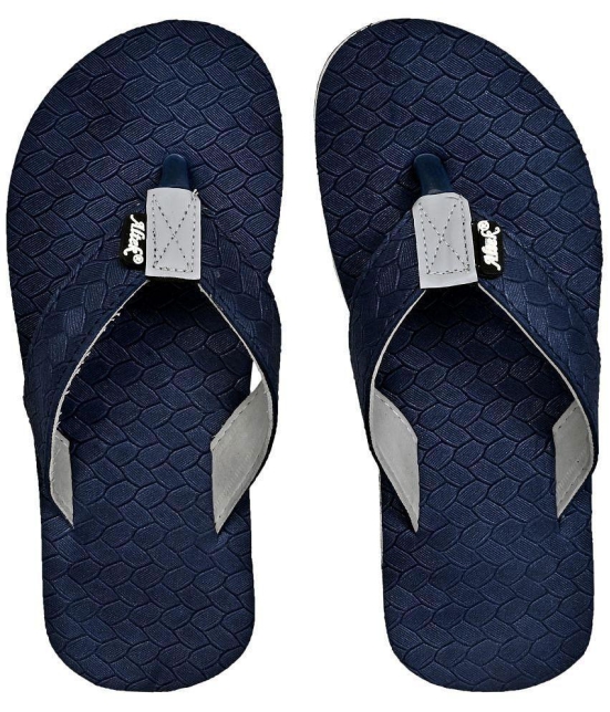 Altek - Blue Mens Thong Flip Flop - None