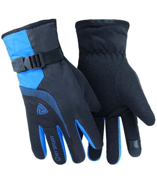 ZAYSOO Full Fingers Nylon Riding Gloves ( Pair of 1 ) - XL