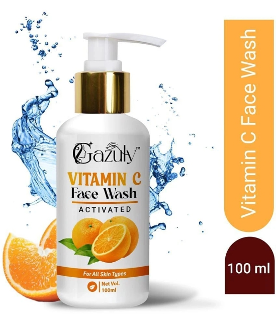 GAZULY Vitamin C Face Wash Gel For Men & Women, 100 ml (Pack Of 1)