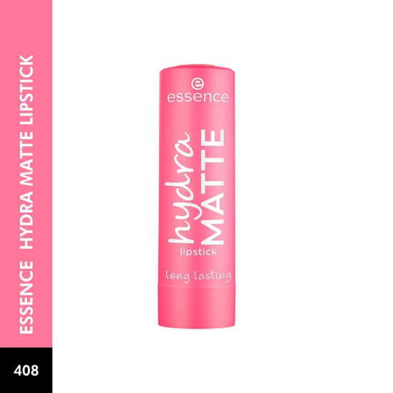 essence hydra MATTE lipstick 408 Pink positive