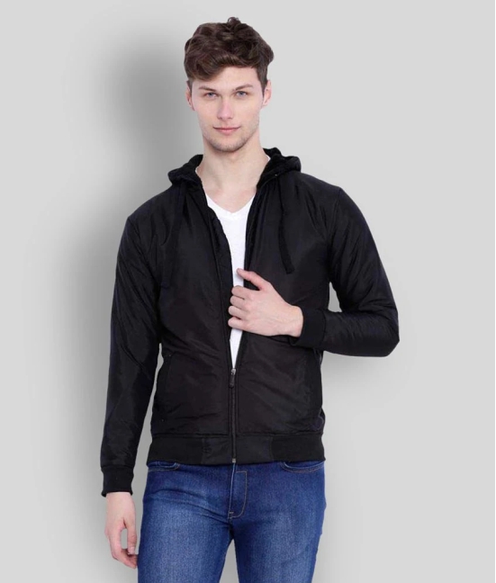 Campus Sutra - Black Polyester Regular Fit Mens Casual Jacket ( Pack of 1 ) - XL