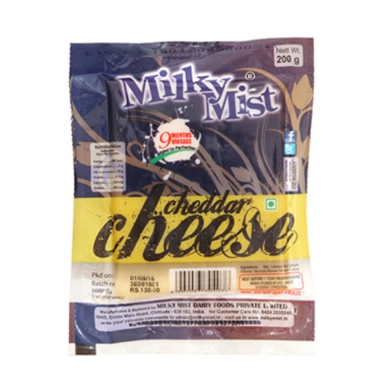 Milkymist Cheddar Cheese, 200 Gm