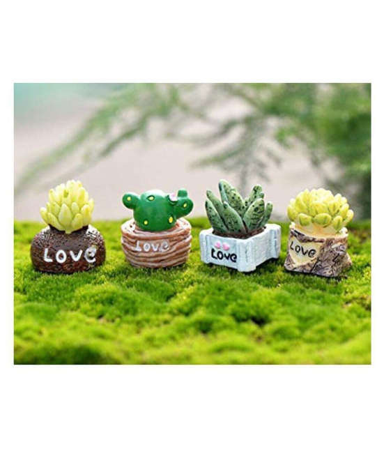 Idream Assorted Resin Figurines - Pack of 4