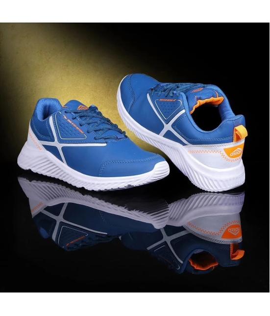 ASIAN WATERPROOF-14 Blue Mens Sports Running Shoes - None