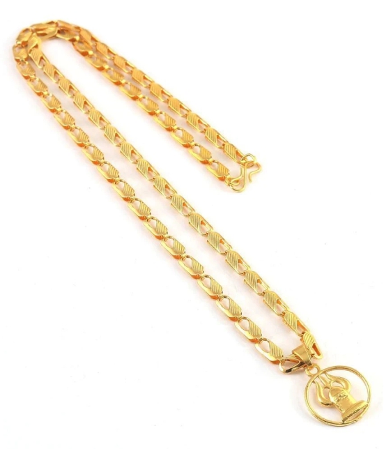 Jewar Mandi - Gold Pendant ( Pack of 1 ) - Gold