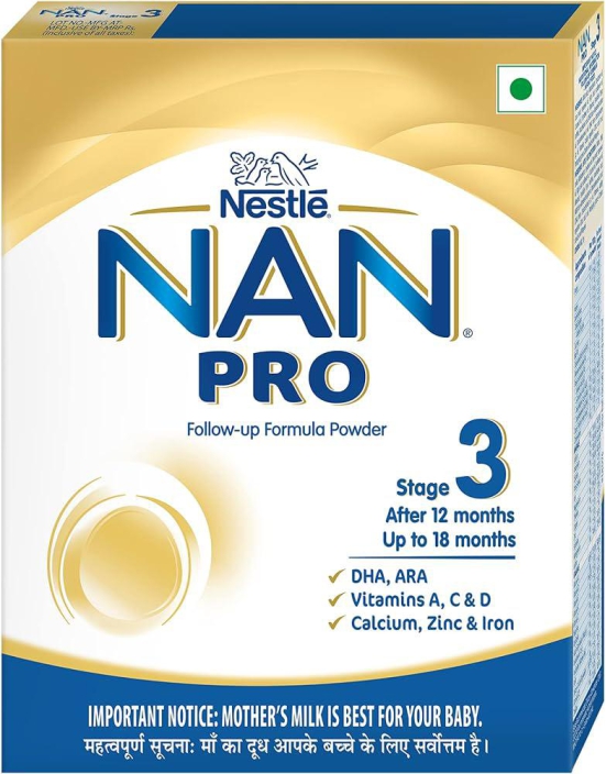 Nestl Nestle Nan Pro 3 Followup Formula Powder  After 12 Months Stage 3 400g